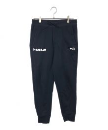 Y-3（ワイスリー）の古着「U GFX CUFF PANT」｜ブラック