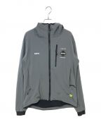 F.C.R.B.エフシーアールビー）の古着「LYCRA HOODED BLOUSON」｜グレー