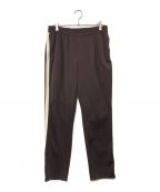 nonnativeノンネイティブ）の古着「COACH EASY PANTS POLY JERSEY」｜ブラウン×ホワイト