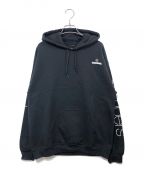 NEIGHBORHOOD×FRAGMENT DESIGNネイバーフッド×フラグメントデザイン）の古着「SLUMBERS/CE-HOODED.LS」｜ブラック