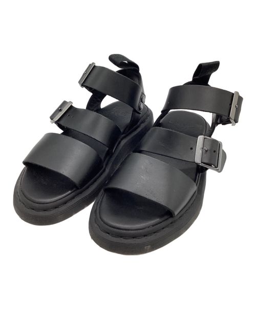 Dr.Martens（ドクターマーチン）Dr.Martens (ドクターマーチン) GRYPHON STRAP SANDAL ブラック サイズ:24.5の古着・服飾アイテム