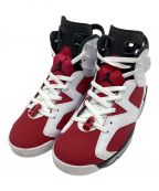 NIKEナイキ）の古着「AIR JORDAN 6 RETRO」｜ホワイト×レッド