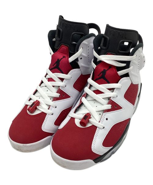 NIKE（ナイキ）NIKE (ナイキ) AIR JORDAN 6 RETRO ホワイト×レッド サイズ:28の古着・服飾アイテム