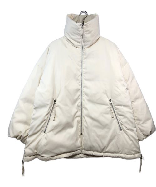 Gypsohila（ジプソフィア）Gypsohila (ジプソフィア) Tent Down Coat ホワイト サイズ:Free 未使用品の古着・服飾アイテム