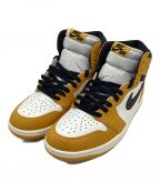 NIKEナイキ）の古着「AIR JORDAN 1 RETRO HIGH OG」｜イエロー×ホワイト