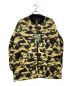 A BATHING APE（アベイシングエイプ）の古着「1st CAMO MA-1ジャケット」｜ベージュ×ブラック