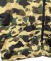 中古・古着 A BATHING APE (アベイシングエイプ) 1st CAMO MA-1ジャケット ベージュ×ブラック サイズ:XL 未使用品：27000円