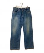 A.PRESSEアプレッセ）の古着「No.2 Washed Denim Pants」｜インディゴ