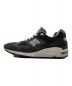 NEW BALANCE (ニューバランス) ローカットスニーカー ネイビー×グレー サイズ:26：18000円