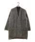 ATON（エイトン）の古着「MOHAIR SHAGGY OVERSIZED CARDIGAN」｜グレー