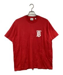 BURBERRY（バーバリー）の古着「半袖Tシャツ」｜レッド