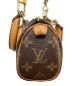 中古・古着 LOUIS VUITTON (ルイ ヴィトン) ミニスピーディ ブラウン：80000円