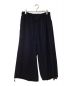 GROUND Y（グラウンドワイ）の古着「POLYESTER/TRIACETATE CREPE de CHINE BALLOON PANTS」｜ブラック