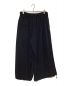 GROUND Y (グラウンドワイ) POLYESTER/TRIACETATE CREPE de CHINE BALLOON PANTS ブラック サイズ:03 未使用品：33000円