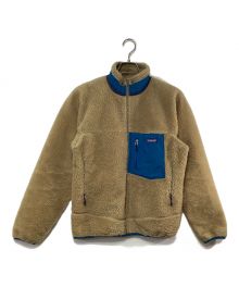 Patagonia（パタゴニア）の古着「フリースジャケット」｜ブルー×ライトブラウン