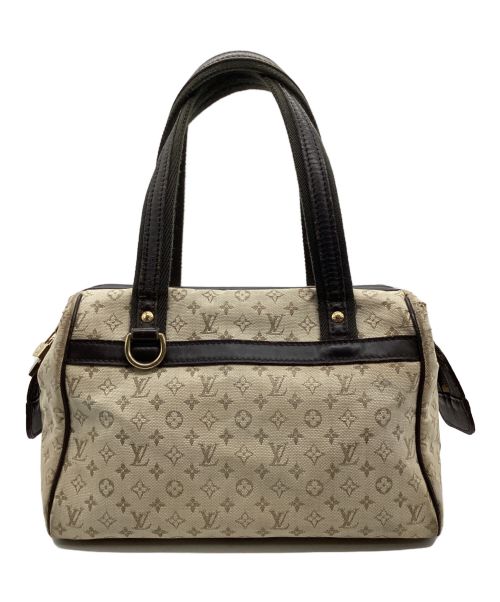 LOUIS VUITTON（ルイ ヴィトン）LOUIS VUITTON (ルイ ヴィトン) ジョセフィーヌPM ベージュ×ブラウンの古着・服飾アイテム