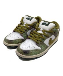 NIKE SB×Alexis Sablone（ナイキエスビー×アレクシス・サブローン）の古着「DUNK LOW PRO QS」｜ホワイト×グリーン