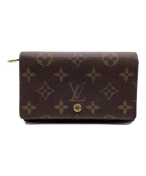 LOUIS VUITTON（ルイ ヴィトン）LOUIS VUITTON (ルイ ヴィトン) ポルトモネ・ビエ・トレゾール ブラウンの古着・服飾アイテム