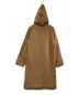 STEVEN ALAN (スティーブンアラン) PILE MELTON HOOD COAT キャメル サイズ:SIZE S：16000円