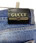 中古・古着 GUCCI (グッチ) CARROT DENIM PANT インディゴ サイズ:36：15000円