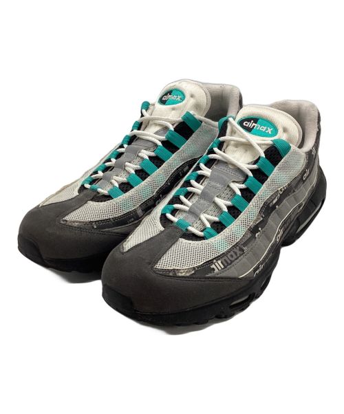 NIKE（ナイキ）NIKE (ナイキ) ATMOS (アトモス) AIR MAX 95 PRNT グレー×ブルー サイズ:SIZE 28.5の古着・服飾アイテム