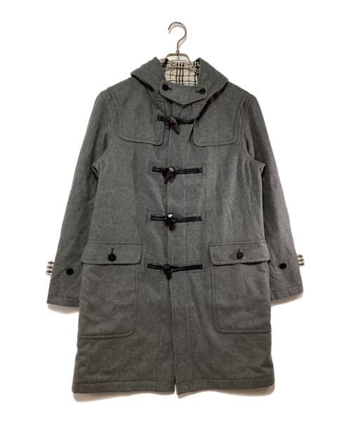 BURBERRY BLACK LABEL（バーバリーブラックレーベル）BURBERRY BLACK LABEL (バーバリーブラックレーベル) ダッフルコート グレー サイズ:Mの古着・服飾アイテム