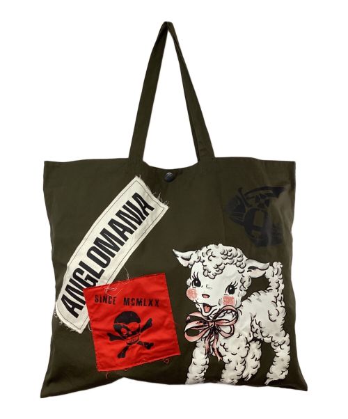 Vivienne Westwood ANGLOMANIA（ヴィヴィアンウエストウッドアングロマニア）Vivienne Westwood ANGLOMANIA (ヴィヴィアンウエストウッドアングロマニア) トートバッグ カーキの古着・服飾アイテム