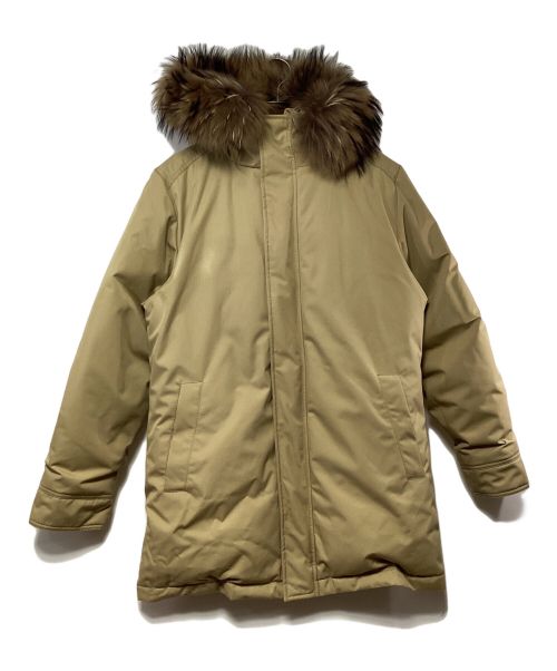 Pyrenex（ピレネックス）Pyrenex (ピレネックス) ダウンジャケット ANNECY FUR INT'L ベージュ サイズ:SIZE XLの古着・服飾アイテム