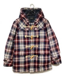 BURBERRY BLACK LABEL（バーバリーブラックレーベル）の古着「ダッフルダウンジャケット」｜トリコロールカラー