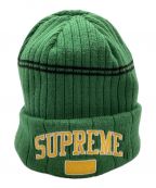 SUPREMEシュプリーム）の古着「Fleece Lined Beanie」｜グリーン