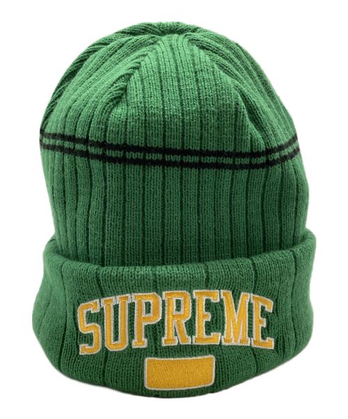 SUPREME（シュプリーム）SUPREME (シュプリーム) Fleece Lined Beanie グリーンの古着・服飾アイテム