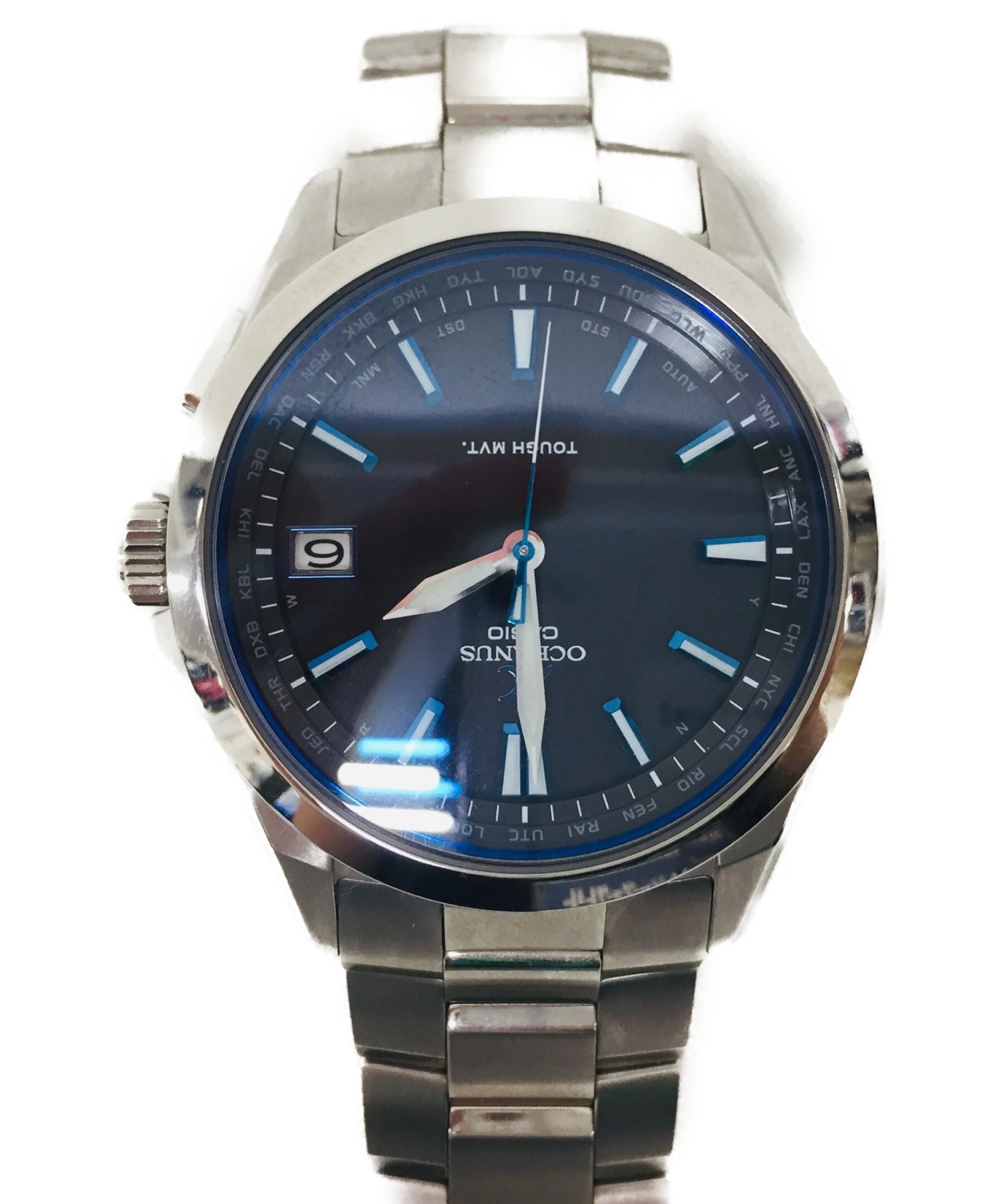 中古 古着通販 Casio カシオ 腕時計 Oceanus Ocw S100 電波ソーラー サファイアガラス 10気圧防水 動作確認済み ブランド 古着通販 トレファク公式 Trefac Fashion