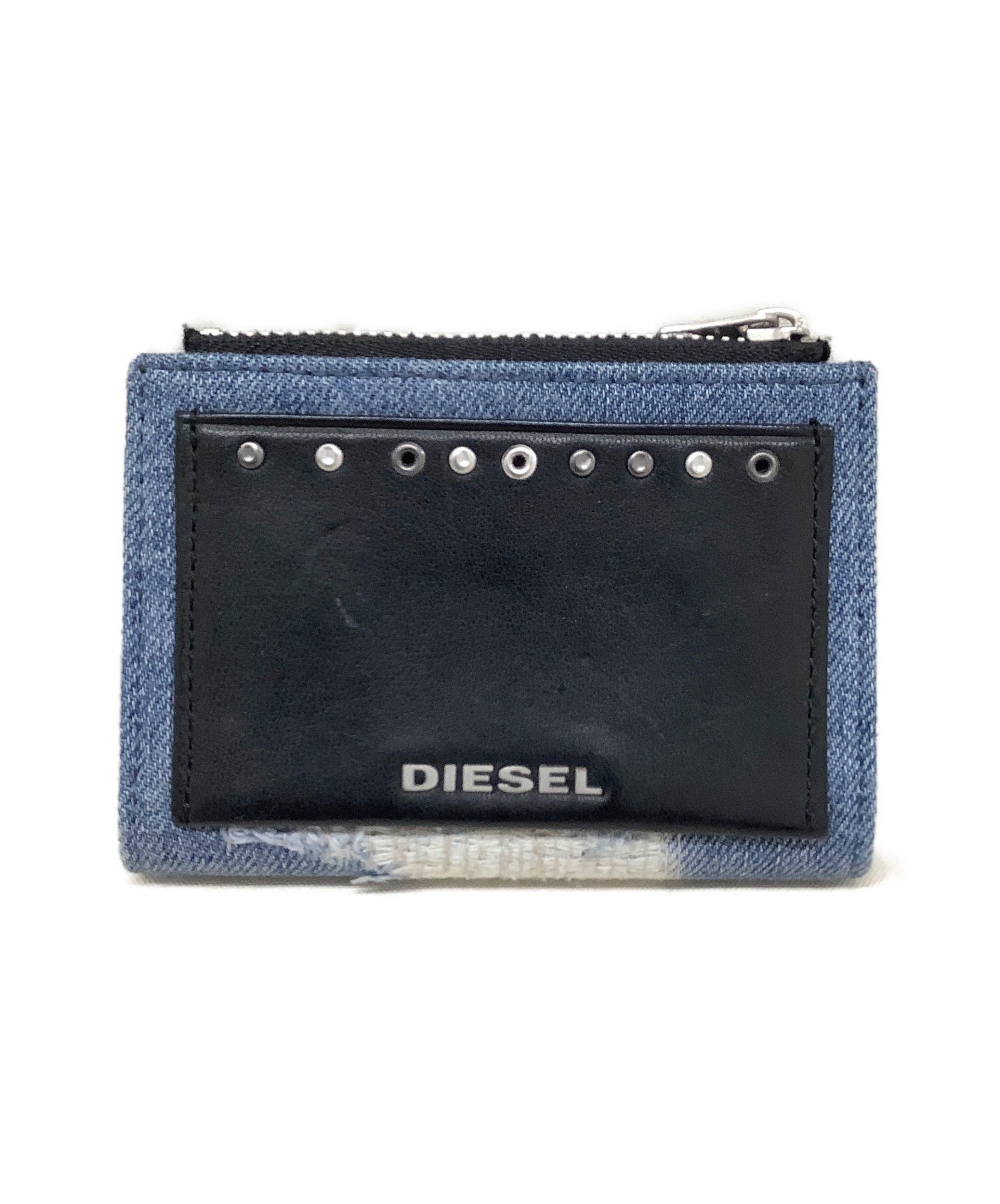 中古 古着通販 Diesel ディーゼル 2つ折り財布 ネイビー デニム ブランド 古着通販 トレファク公式 Trefac Fashion