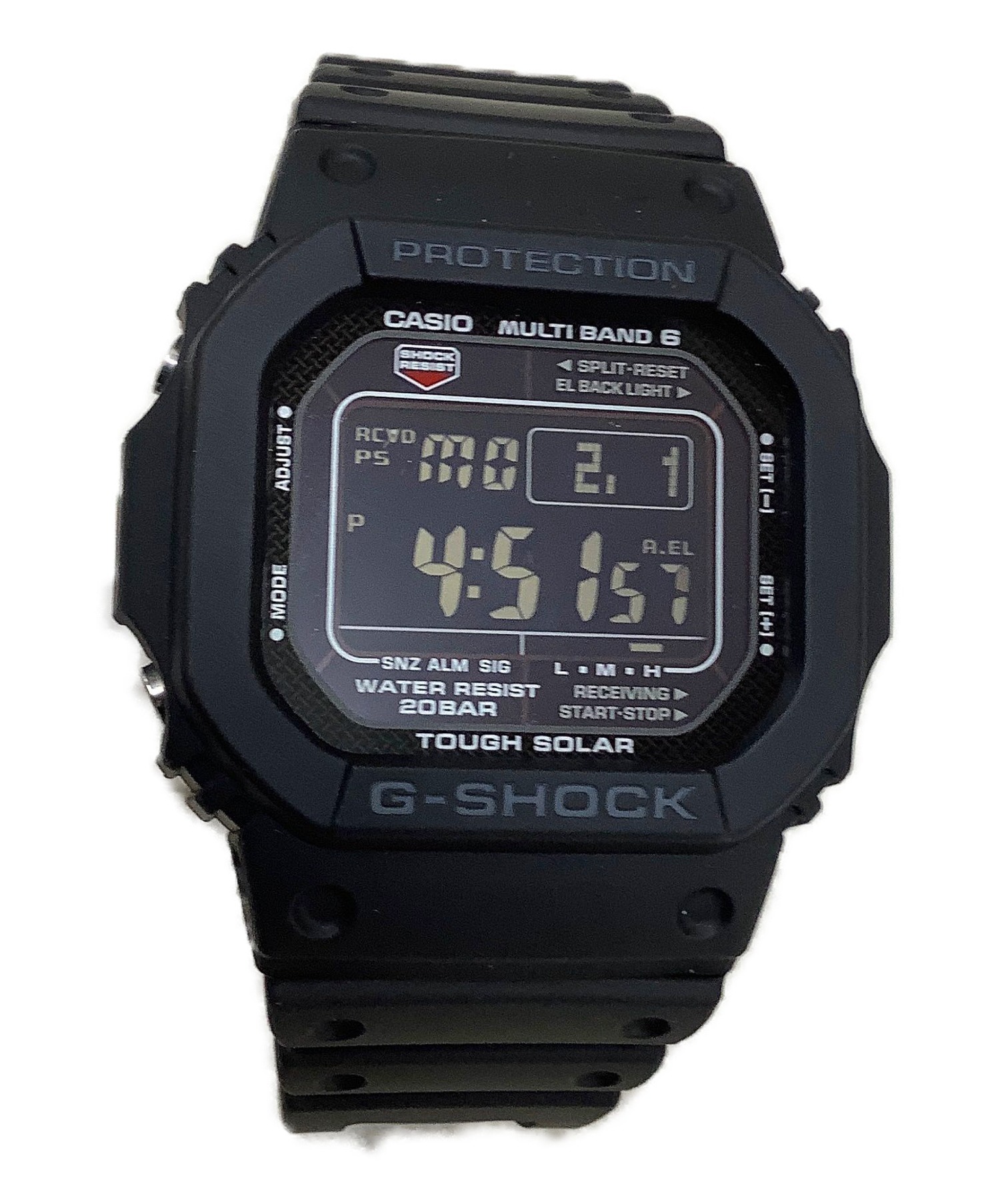 中古 古着通販 Casio カシオ G Shock ブラック G Shock Gw M5610 ソーラー充電 動作確認済み ラバー 3159 ブランド 古着通販 トレファク公式 Trefac Fashion