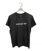 COACHコーチ）の古着「半袖Tシャツ」｜ブラック