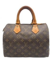 LOUIS VUITTON（ルイ ヴィトン）の古着「LOUIS VUITTON モノグラム スピーディ25 ハンドバッグ」｜ブラウン