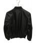 PRADA (プラダ) ロゴプレートボンバージャケット ブラック サイズ:46：110000円