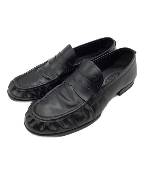 TOD'S（トッズ）TOD'S (トッズ) MOCASSINO GOMMA DES 02E ブラック サイズ:24.5の古着・服飾アイテム