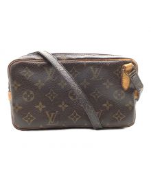 LOUIS VUITTON（ルイ ヴィトン）の古着「モノグラム ポシェット・マルリーバンドリエール」｜ブラウン