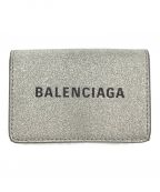 BALENCIAGAバレンシアガ）の古着「エブリデイ ミニウォレット」｜シルバー