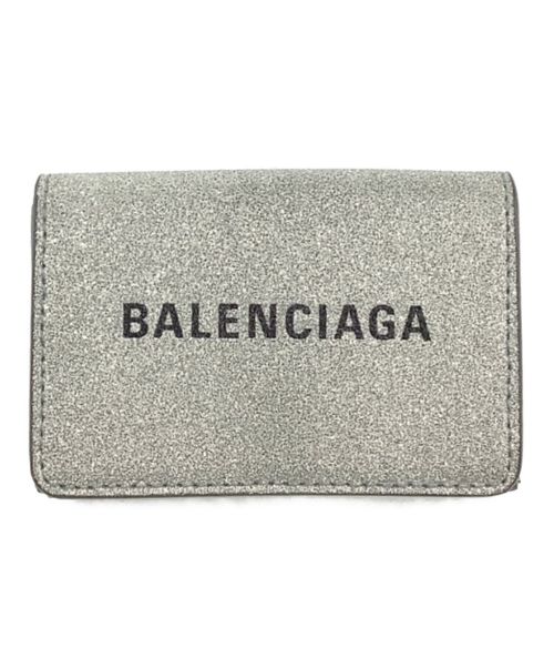 BALENCIAGA（バレンシアガ）BALENCIAGA (バレンシアガ) エブリデイ ミニウォレット シルバーの古着・服飾アイテム