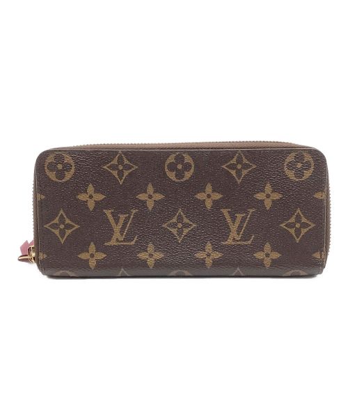 LOUIS VUITTON（ルイ ヴィトン）LOUIS VUITTON (ルイ ヴィトン) ポルトフォイユ・クレマンス　モノグラム フューシャの古着・服飾アイテム