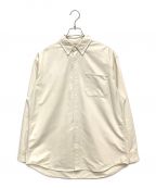 THE NORTHFACE PURPLELABELザ・ノースフェイス パープルレーベル）の古着「Cotton Polyester OX B.D. Shirt」｜アイボリー