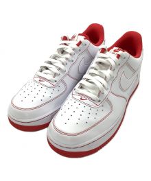 NIKE（ナイキ）の古着「Air Force 1 Low '07 Stitch "Radiant Red"」｜ホワイト×レッド