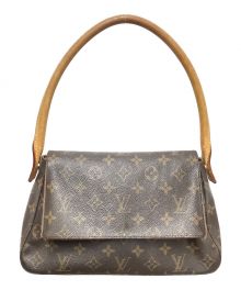 LOUIS VUITTON（ルイ ヴィトン）の古着「モノグラム ミニ・ルーピング」｜ブラウン