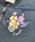 中古・古着 COACH (コーチ) MA-1 JACKET WITH FLORAL EMBROIDERY ネイビー サイズ:S：9800円