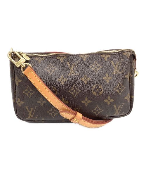 LOUIS VUITTON（ルイ ヴィトン）LOUIS VUITTON (ルイ ヴィトン) モノグラム ポシェット・アクセソワール ブラウンの古着・服飾アイテム