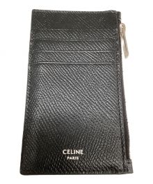 CELINE（セリーヌ）の古着「コンパクト ジップドカードホルダー /」｜ブラック