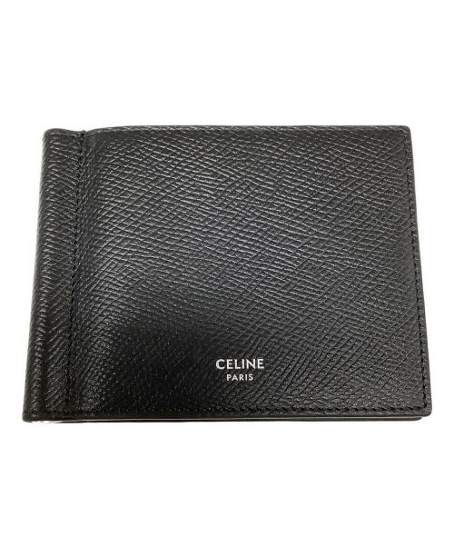 CELINE（セリーヌ）CELINE (セリーヌ) ビルクリップウォレット ブラックの古着・服飾アイテム