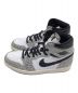 中古・古着 NIKE (ナイキ) AIR JORDAN 1 RETRO HIGH OG ホワイト×グレー サイズ:29cm 未使用品：19800円